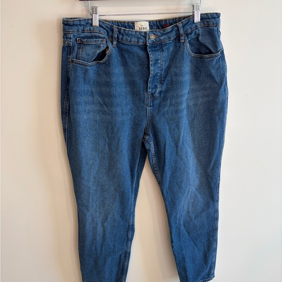 Sezane Denim Straight Leg Jeans Size 16 or 48 - Picture 5 of 9